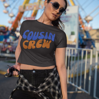 Camiseta Primo Tripulación Familia Coincidencia Retro