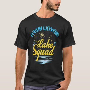 Camiseta Primo Weekend Lake Squad Familia Vacaciones Lago T