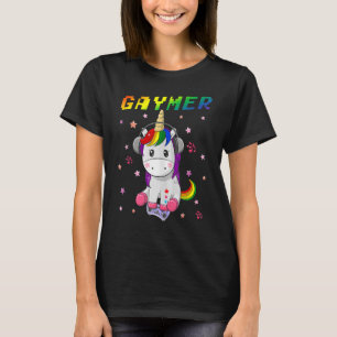 Camiseta Primordioso juego gay con magia arco iris