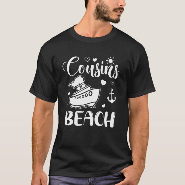 Camiseta Primos Beach Cruise Summer Vacation (Anverso)