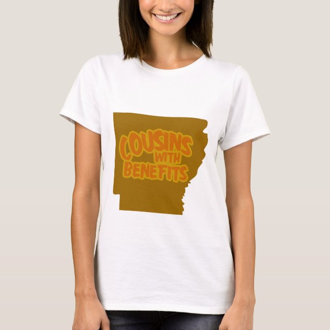 Camiseta Primos con beneficios (Anverso)