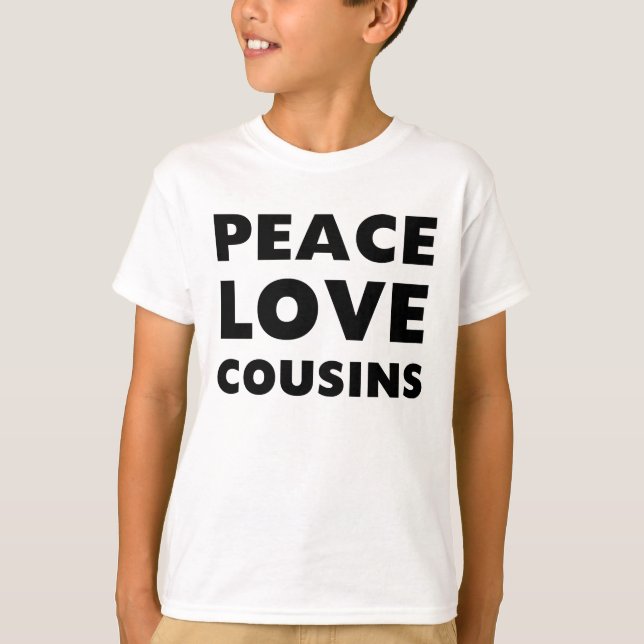 Camiseta Primos del amor de la paz (Anverso)