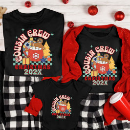Camiseta Primos tripulacion Navidad coincidentes primos