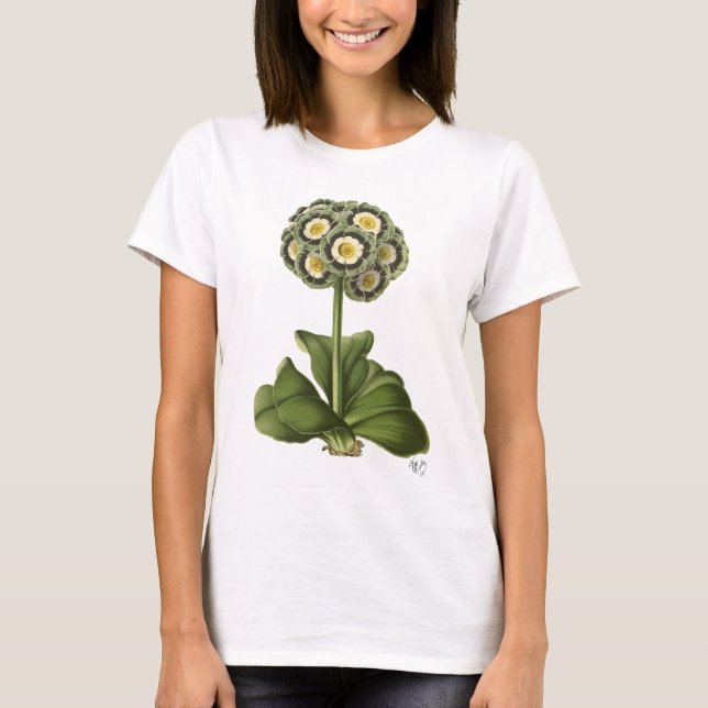 Camiseta Primula Auricula Blue (Anverso)