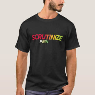 Camiseta Prin de escrutinización