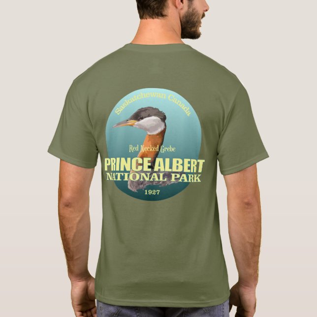 Camiseta Prince Albert NP (Grebe) WT (Reverso)