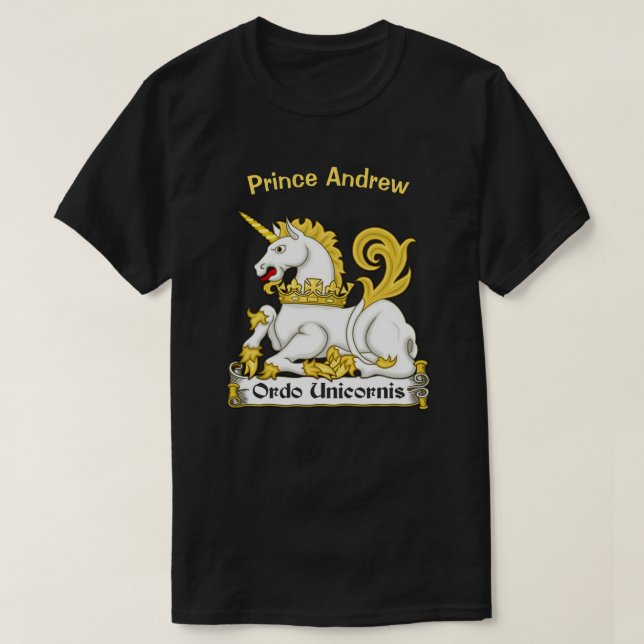 Camiseta Prince Andrew T-Shirt (Diseño del anverso)