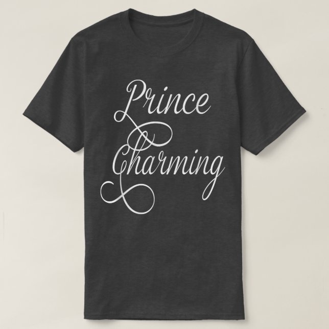 Camiseta PRINCE CHARMING  - Halloween Costume Gift  (Diseño del anverso)