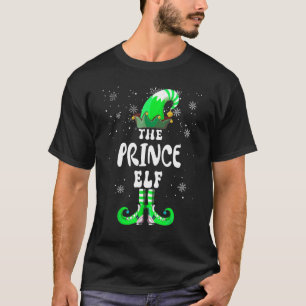 Camiseta Prince Elf Matching Family Group Christmas Party