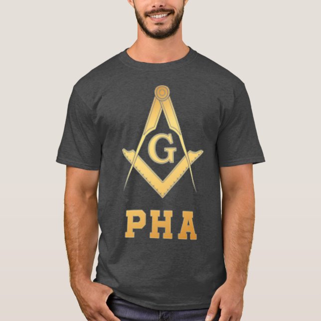 Camiseta Prince Hall Mason Appartal PHA Mason Freemason (Anverso)
