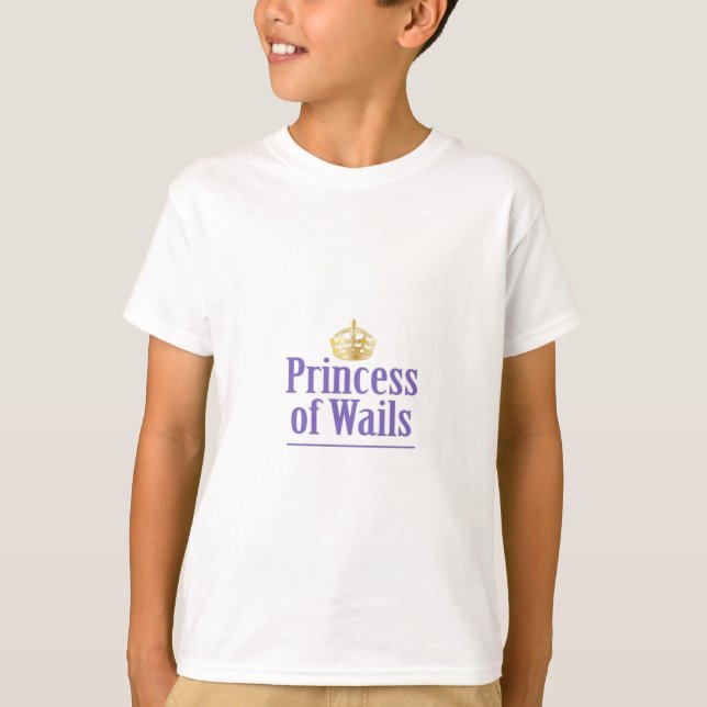 Camiseta Prince of Wails / Princesa de Wails (Anverso)