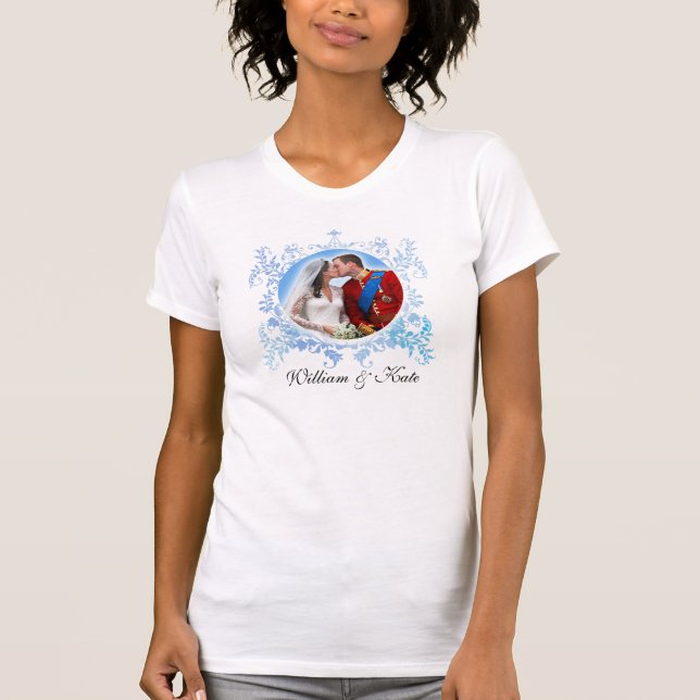 Camiseta Prince William & Kate Royal Boda Kisrt (Anverso)