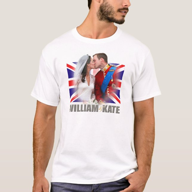 Camiseta Prince William & Princess Catherine Shirt (Anverso)