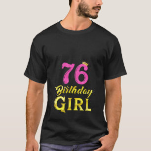 Camiseta Princesa 76 de 76 años de edad graciosa