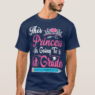 Camiseta Princesa a primer grado para Chicas de vuelta a la