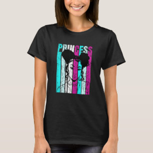 Camiseta Princesa africana Empoderamiento negro Orgullo neg