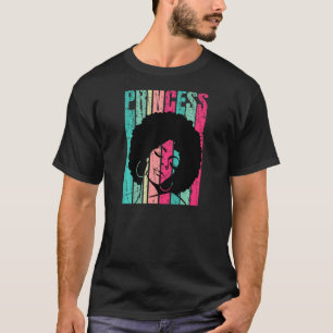 Camiseta Princesa africana mujer afroamericana cultura negr