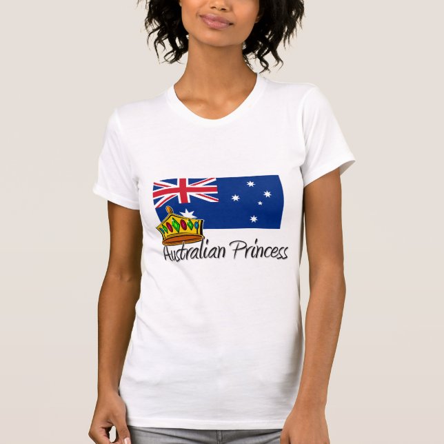 Camiseta Princesa australiana (Anverso)