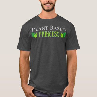 Camiseta Princesa Basada en Plantas, Vegan, Vegetariana
