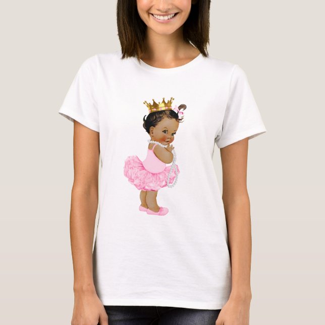 Camiseta Princesa bebé étnica (Anverso)