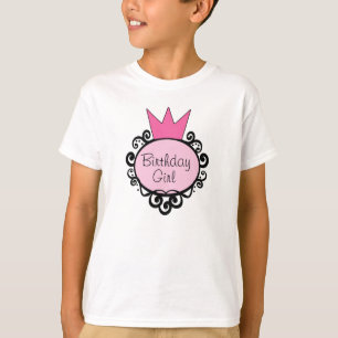 Camiseta Princesa Birthday Girl