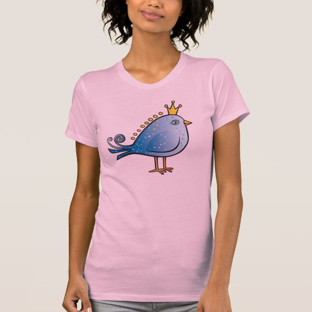 Camiseta Princesa Blue Bird T-shirt (Anverso)