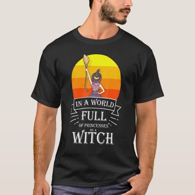 Camiseta Princesa Bruja Halloween Disfraces De Empoderamien (Anverso)