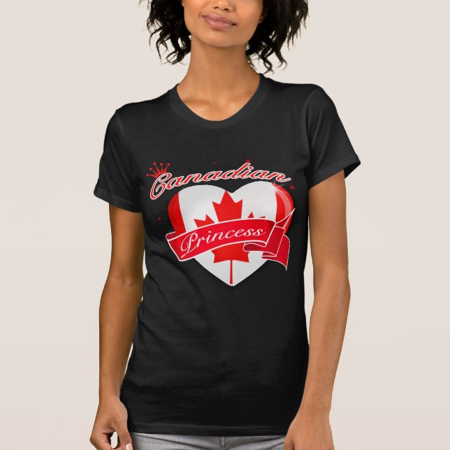 Camiseta Princesa canadiense (Anverso)