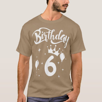 Camiseta Princesa Chica de cumpleaños princesa temática de 