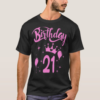 Camiseta Princesa Chica de cumpleaños princesa temática de