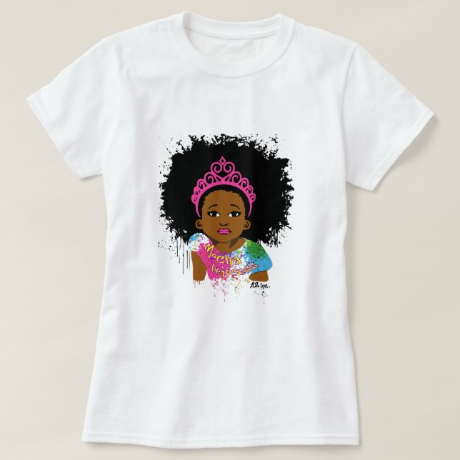 Camiseta Princesa Children Shirt de la moca (Diseño del anverso)