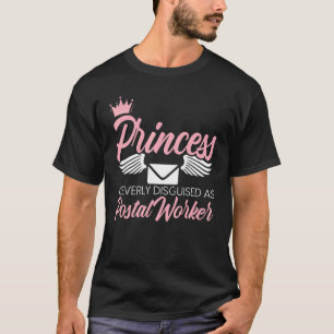 Camiseta Princesa Claramente Disfrazada De Correo Postal