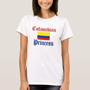 Camiseta Princesa colombiana