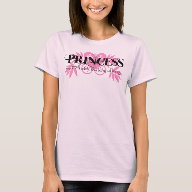 Camiseta Princesa cristiana (Anverso)
