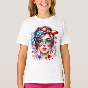 Camiseta Princesa Cuta para Chicas - Colorida y di