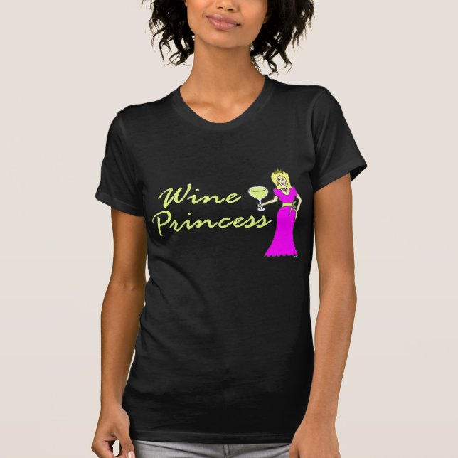 Camiseta Princesa Dark T-Shirt del vino (Anverso)