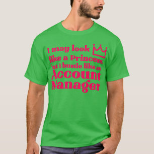 Camiseta Princesa de administrador de cuentas1