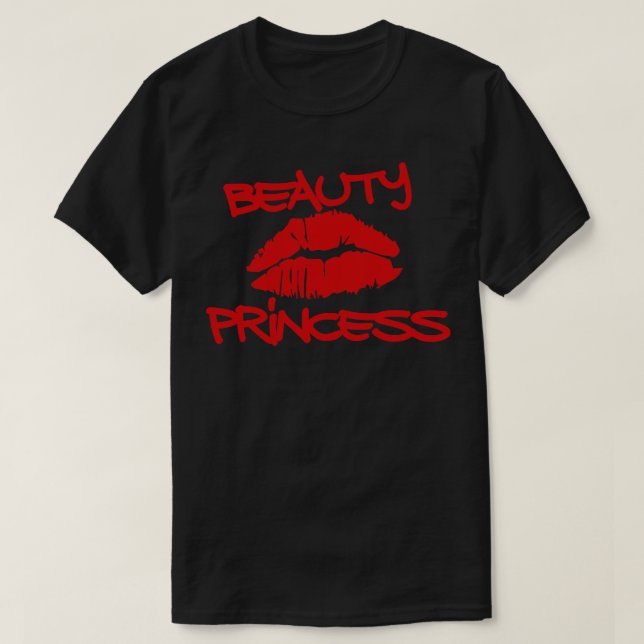 Camiseta Princesa de belleza (Diseño del anverso)