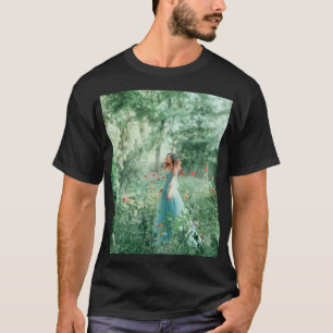 Camiseta Princesa de Brunette: acuarela de bosque de hadas