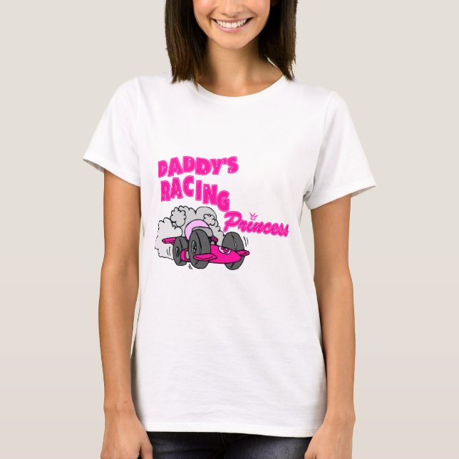 Camiseta Princesa de Carreras de papá (Anverso)