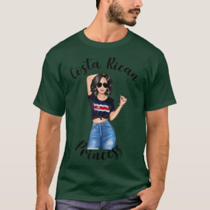 Camiseta Princesa de Costa Rica mujer costarricense