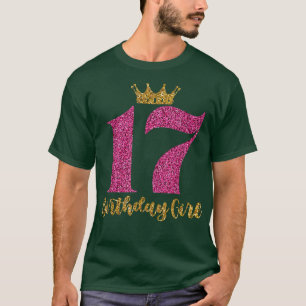 Camiseta Princesa de Cumpleaños Gir de 17 años