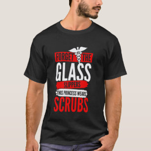 Camiseta Princesa de enfermera médica usa batas de enfermer