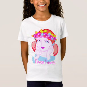 Camiseta Princesa de Flores