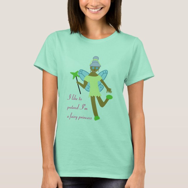 Camiseta Princesa de hadas (Anverso)