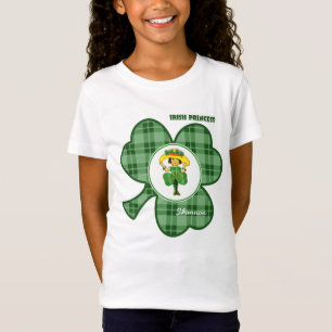 Camiseta Princesa de Irlanda   Nombre personalizado San Pat