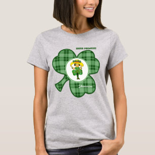 Camiseta Princesa de Irlanda Nombre personalizado San Pat