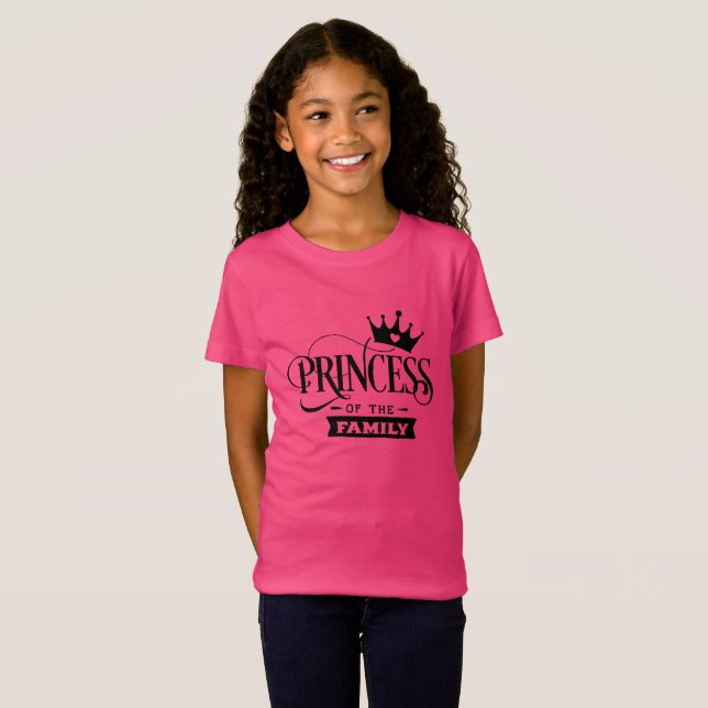 Camiseta Princesa De La Familia (Anverso completo)