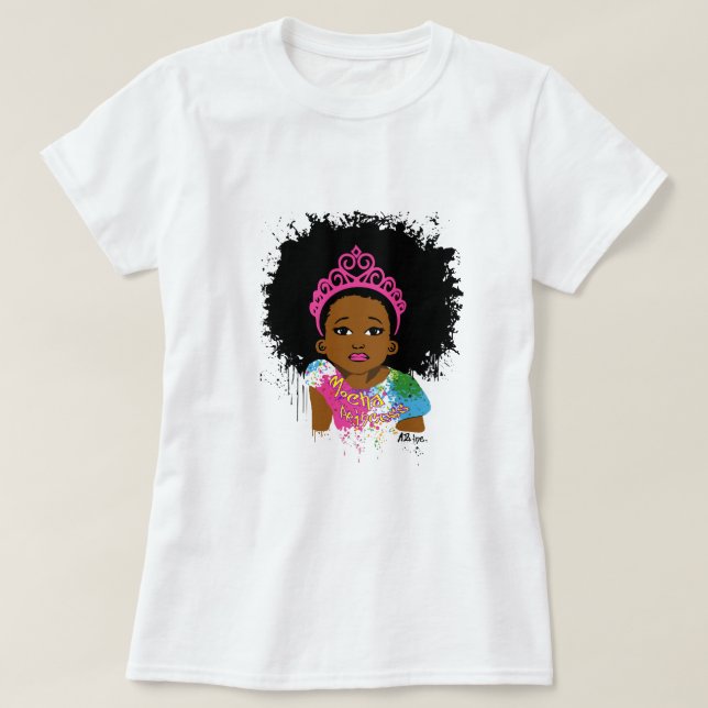 Camiseta Princesa de la moca (Diseño del anverso)