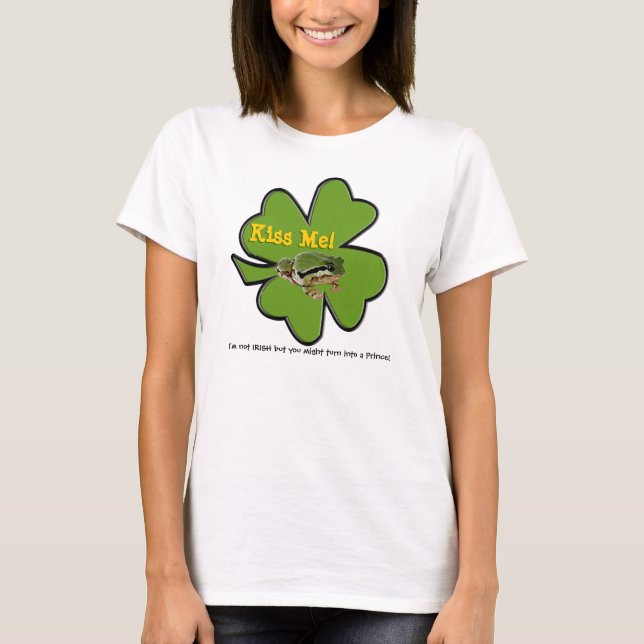 Camiseta Princesa de la rana (Anverso)